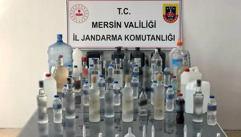 Sahte İçki Üreticilerine Düzenlenen Operasyonda Suçüstü Yapıldı