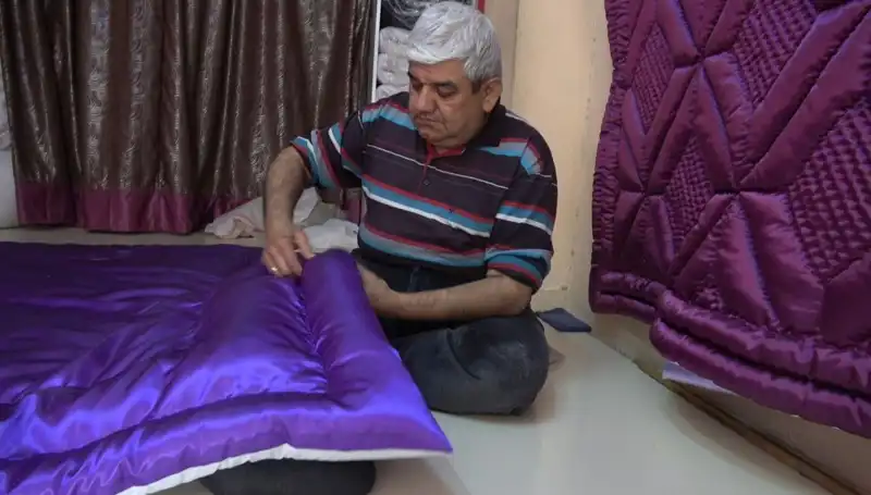 Yorgancılık Mesleği Tehlikede: Çırak Bulamayan Ustalar Zor Durumda