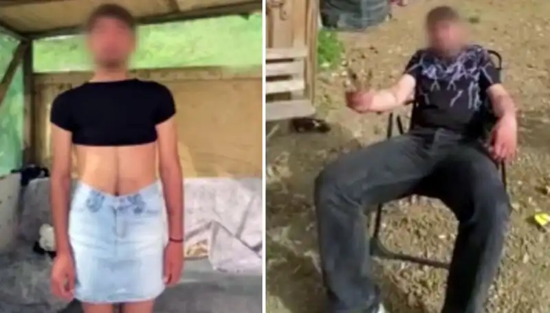 Hırsızları Yakalayıp Kadın Kıyafeti Giydirerek Video Çektiler, İlgiler Olayı Sarmaladı