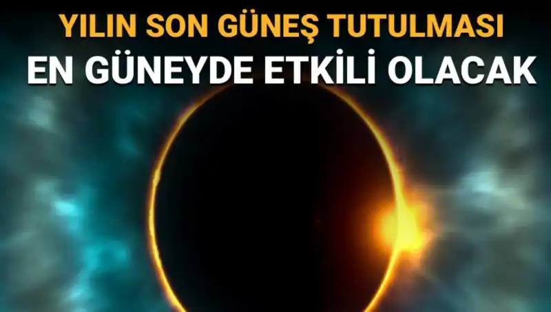 Eylül Ayında Yılın Etkileyici Son Güneş Tutulması Gerçekleşecek
