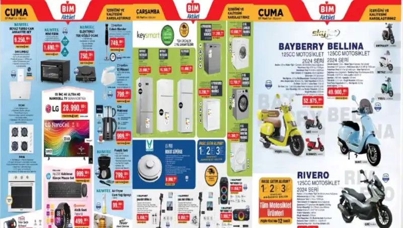 BİM’de Yaz İndirimi: 4-7 Mart Aktüel Ürünler Kataloğu Neler Sunuyor?