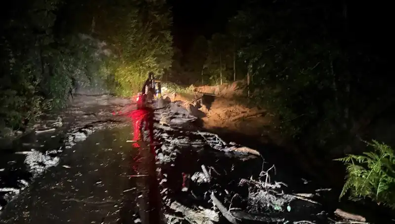Rize'de Şiddetli Yağışlar Neden Oldu: Sel, Su Baskını ve Heyelan Tehlikesi
