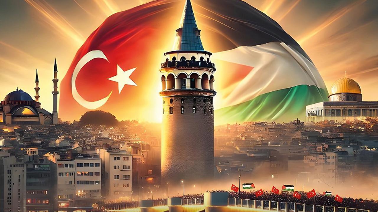 İstanbul'dan Filistin'e Destek!