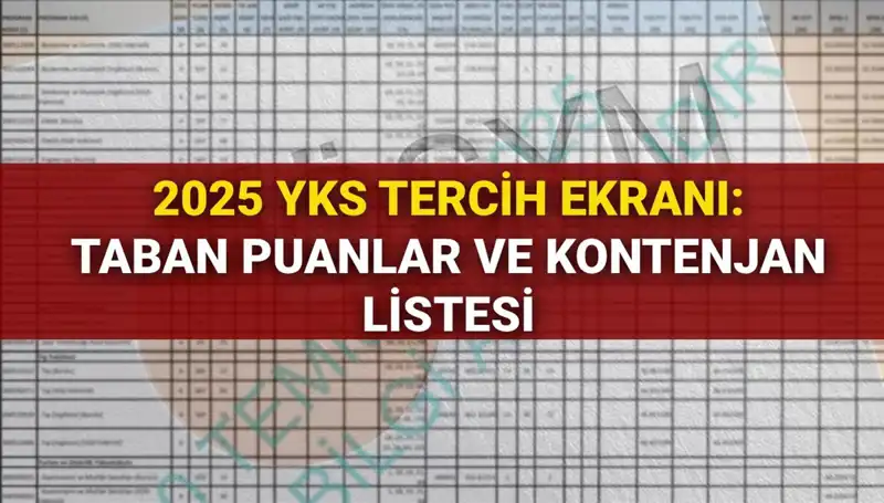 YKS 2025 Tercih Süreci Başlıyor: Tablo Açıkladı, Öğrenciler Hazır Mı?