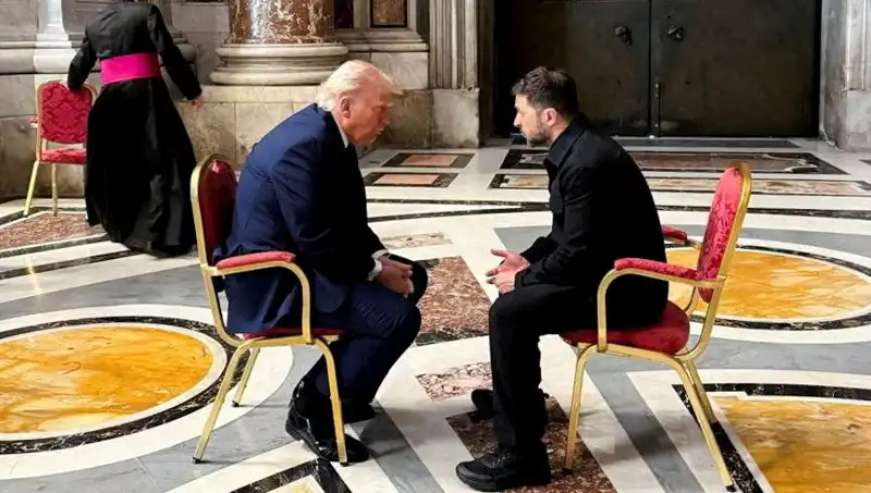 Zelenski'nin Trump ile Vatikan'daki Görüşmesi: En İyi Anılarımızdan Biri