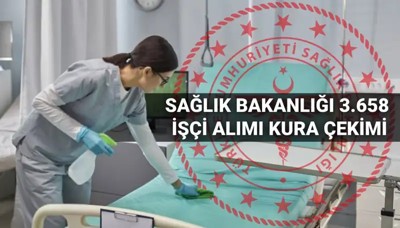 Sağlık Bakanlığı 2025 Kura Takvimi: 3.658 İşçi Alımında Nihai Liste Açıklandı!