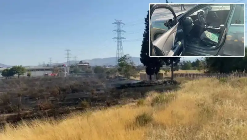 İzmir'de Yangın Korkutan Sıçrama ile AVM Otoparkını Tehdit Etti