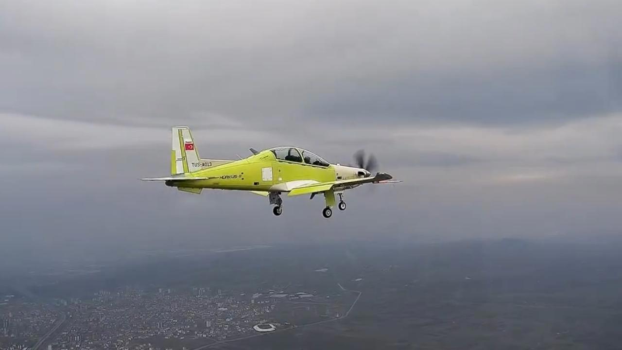 HÜRKUŞ 2 İLK UÇUŞUNDA BAŞARILIYLA TAMAMLANDI