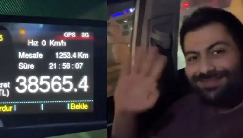 Taksimetre 22 Saat Açık Kaldı: Şehir Şehir Gezen Yolculuk Hikayesi