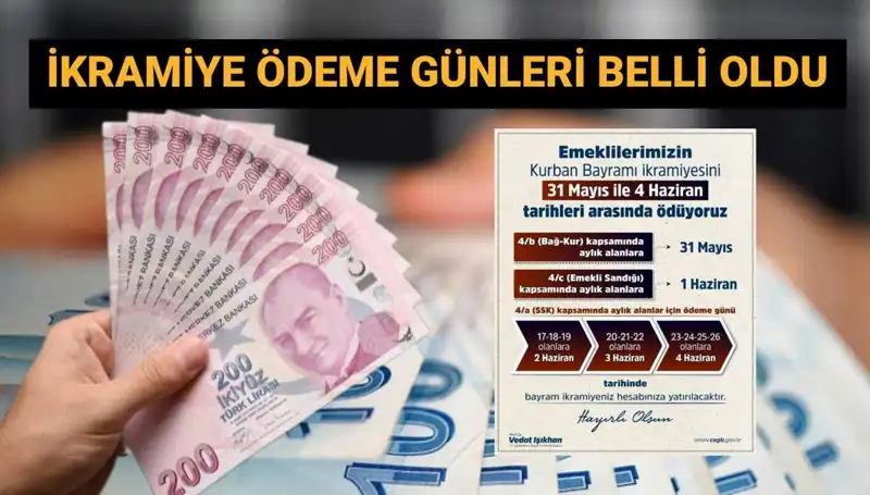 Emekli Bayram İkramiyeleri Hesaplarda: Para Ne Zaman Geçiyor?