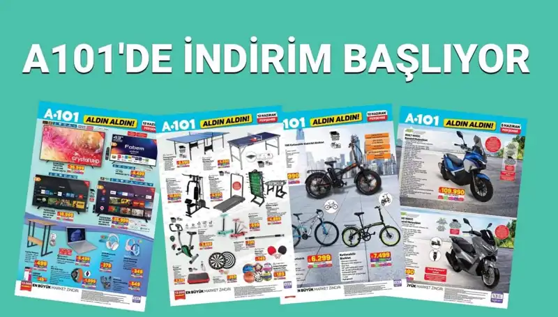 A101 12 Haziran Aktüel Kataloğuyla Alışverişte Hız Kazanın!