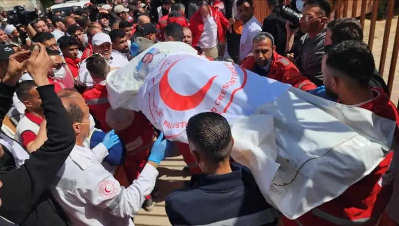 Gazze’de Katliamın Otopsi Raporu: Sağlıkçılar Başlarından Vurulmuş!