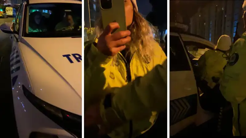 E-Devlet'te Cezasını Gören Vatandaşın Polisle Tartışma Anları Sosyal Medyada Gündem Oldu