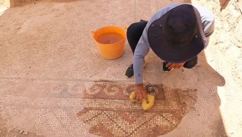 Mardin'de 1500 Yıllık Mozaik Bulundu: Tarih Yeniden Yazılıyor