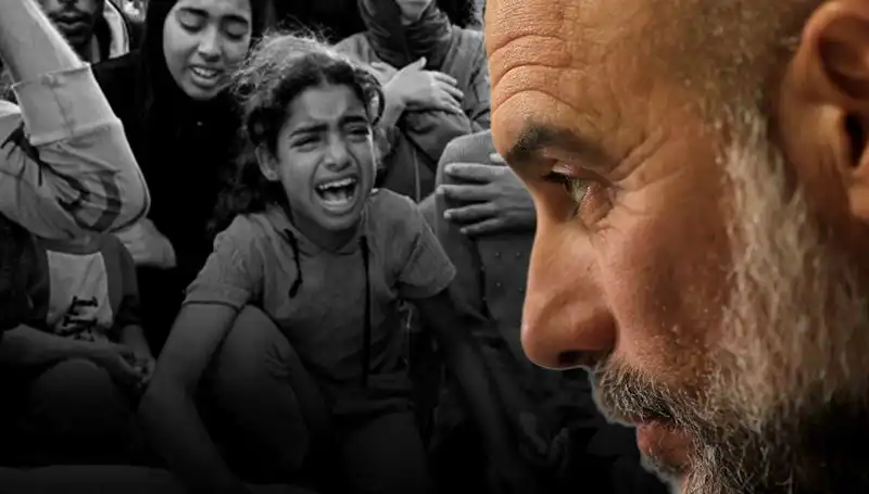 Pep Guardiola'dan Gazze Üzerine Yürek Burkan Açıklama: "Acıyı Vücudumda Hissediyorum"