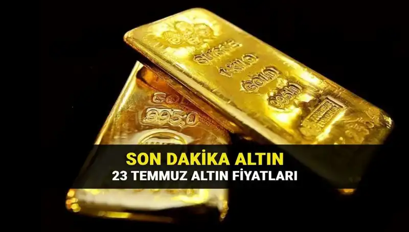 Güncel Altın Fiyatları: 23 Temmuz’da Altın Kaç TL Oldu?