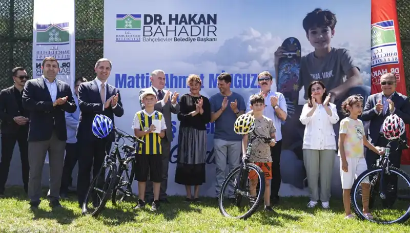 Bahçelievler'de Gençlerin Yeni Keyif Mekanı: Mattia Ahmet Minguzzi Skate Parkı Açıldı