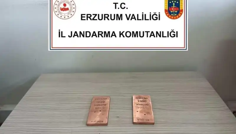 Sahte Külçe Altın Operasyonu: 2 Kilo Ele Geçirildi