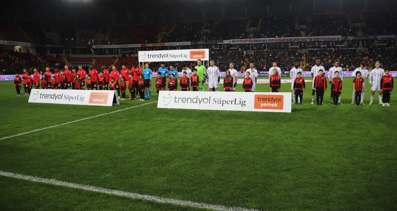 Gaziantep FK ile Beşiktaş 11. Randevuda Karşı Karşıya