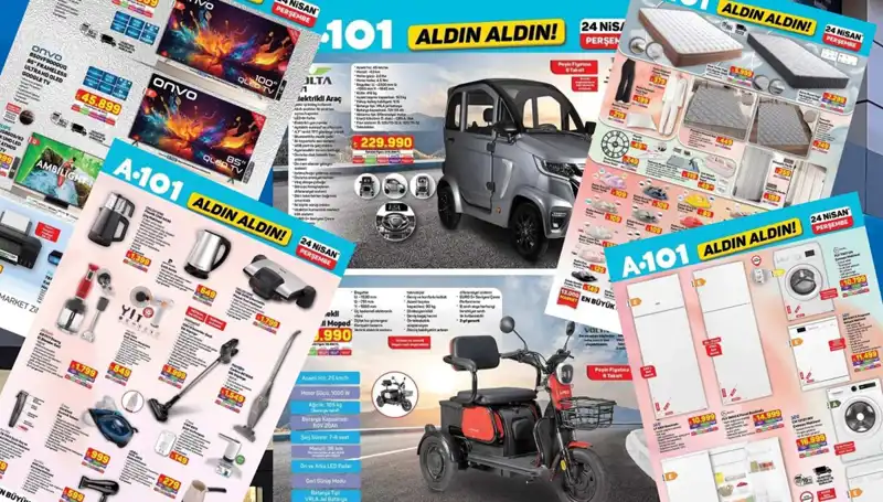 A101’de Yeni Ürünlerle Dolu Bir Alışveriş Deneyimi Sizleri Bekliyor!