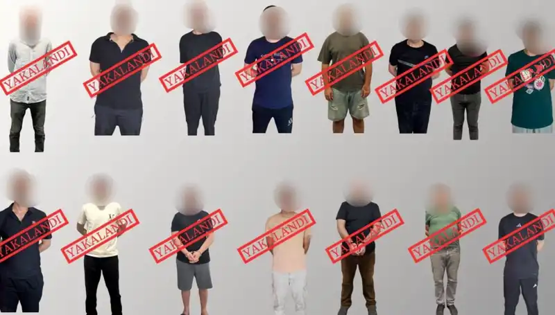 Kırmızı Bültenle Aranan 14 Şüpheli Yakalandı: Suç Şebekelerine Darbe!