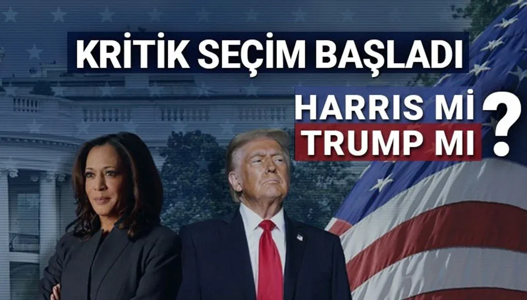 2024 ABD Seçim Sonuçları Canlı: Kamala Harris mi, Donald Trump mı Önde?