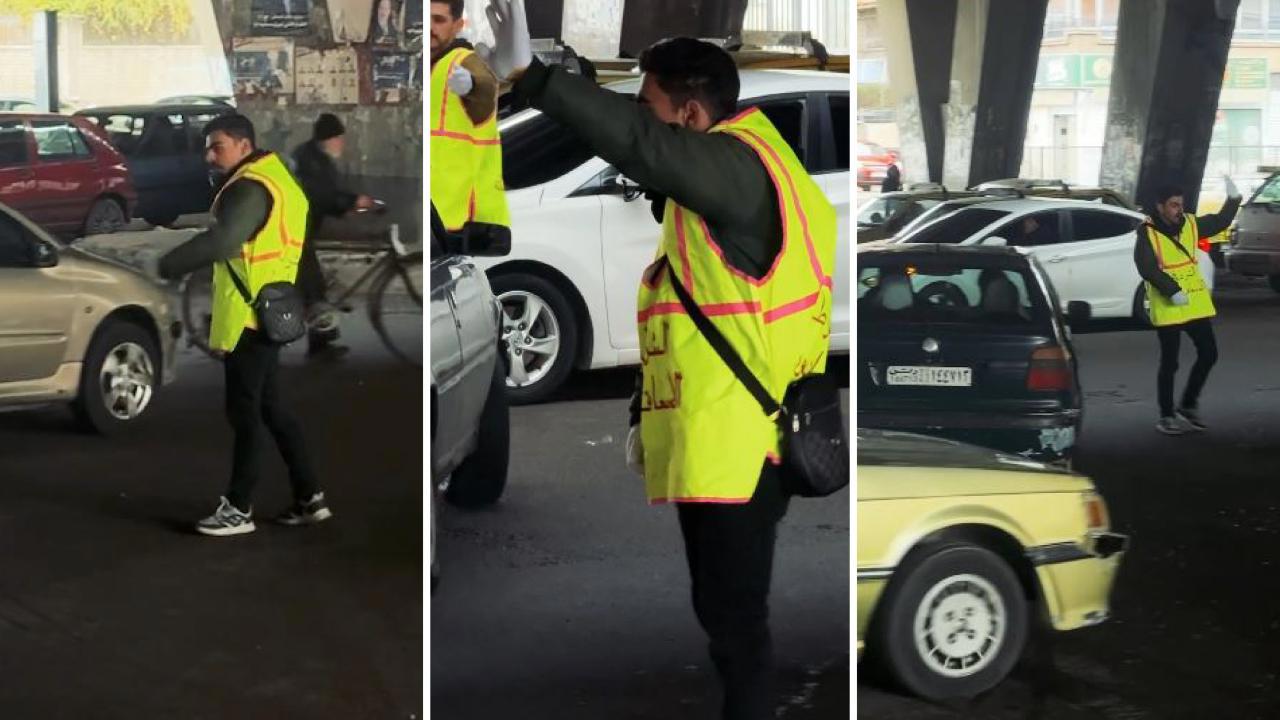 Suriye'de Gönüllü Trafik Görevlileri Çalışmalarına Devam Ediyor